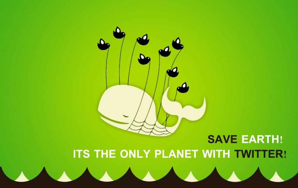 Save the Earth; it's the only planet with Twitter! Photo credit Danilo Ramos / Flickr / CC-BY-SA 2.0.